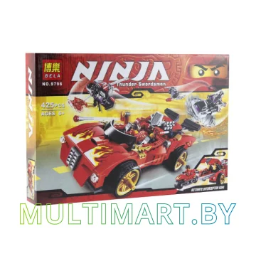 Конструктор Bela Ninja Ниндзя-перехватчик (9796)